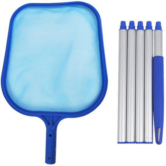 Skimmernetz Für Schwimmbecken – 160 Cm, Bodennetz Mit Ausziehbarem Griff, Verstellbar, Für Teiche Und Springbrunnen