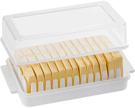 1 Stück Butterschneider Butterbehälter Frischkäsebehälter Transparenter Butterhalter Abnehmbarer Butterhalter Mit Deckel Zur Aufbewahrung Von But