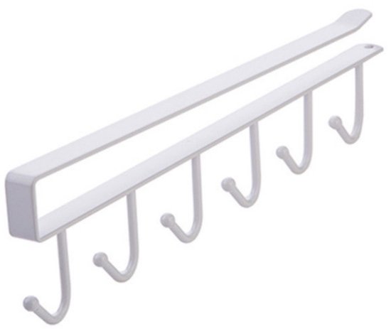 Becherhalter 4er-set Haken-design Aufbewahrungshaken Haken Für Die Montage Unter Küchenschränken Hängender Kaffeebecherhalter Becherorganizer Zur 1,3