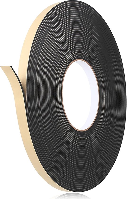 Dichtungsband Selbstklebend 10 Mm X 15 M Türdichtung Selbstklebend Dichtungsband Für Türen Und Fenster Zugluftdicht Stoßfest Schalldämmend