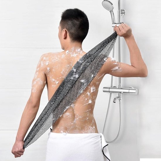 2 Artikel Antibakterielle Badetücher Badetücher Badetücher Peeling Handtücher Lange Badetücher