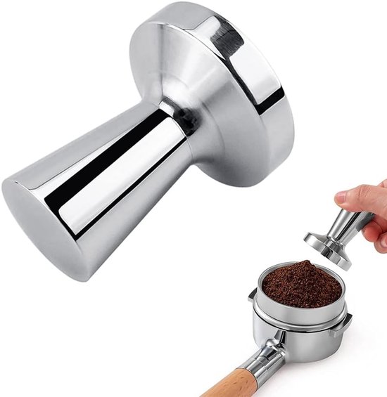 Kaffeetamper 40 Mm, Edelstahl Kaffeetamper Für Cafés Und Kaffeeliebhaber, Kaffeestempel, Filterhalter, Tamper, Druckregulierung, Barista Zubehör,