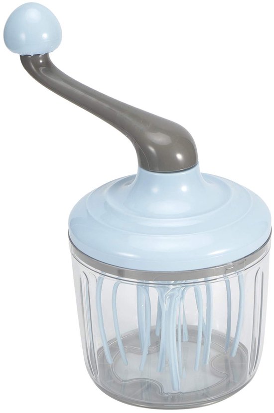 Mixer Milchaufschäumer Handbesen Sahnebesen Kunststoff Mit Griff Multifunktional Zerlegbar Zum Mischen Von Eiern, Schlagsahne, Mayonnaise Usw. Bl