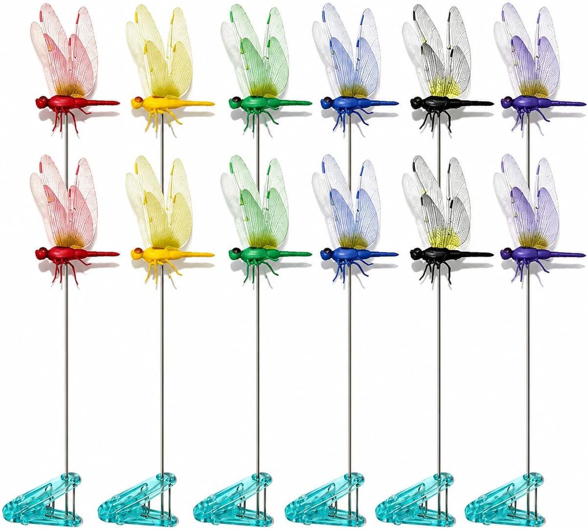 12er-pack Insektenschutz-stinktierfallen, 3d-gartenstecker, Fliegenklatsche Für Rehe, Pferde Und Den Außenbereich