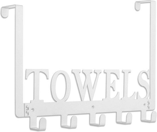 Türhaken Handtuchhalter Fürs Badezimmer Handtuchhalter Für Die Tür Handtuchhaken Fürs Schlafzimmer Handtuch Und Bademantelhaken Für Die Wand (bra