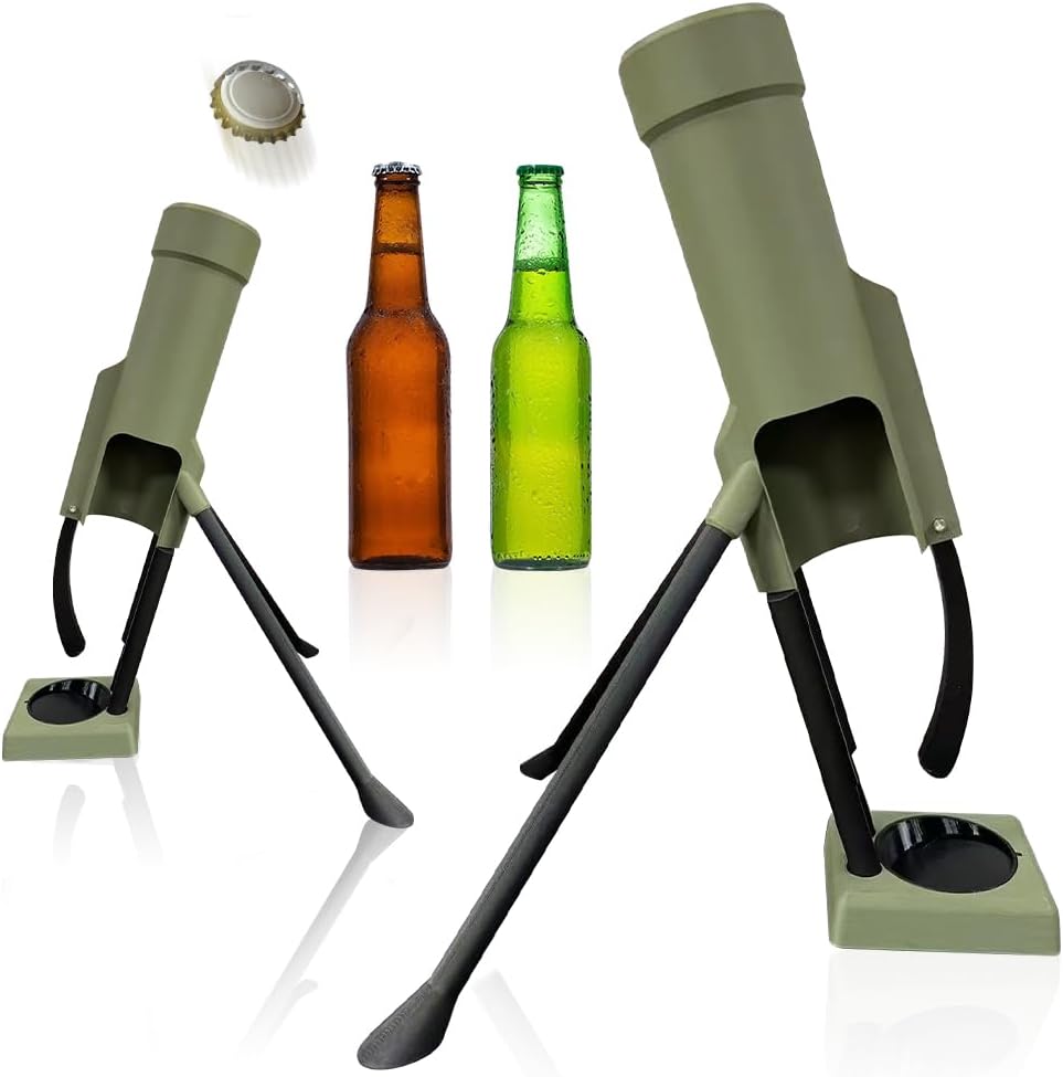 Verbesserter Bierflaschenöffner, Mörser-flaschenöffner, Bierflaschenöffner-mörser, Granatwerfer – Mörser Für Bars Und Regale, Taktischer Kronkorkenwerfer