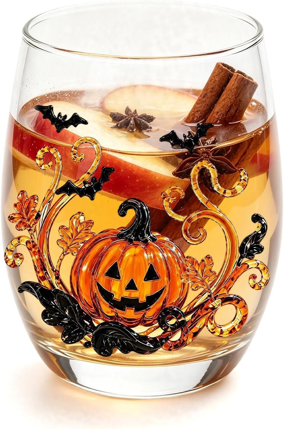 Vintage-bierglas Für Halloween, Geist, Spinne, 420 Ml Perfektes Vintage-glas Für Kaffee, Wein, Whisky, Feiertage, 420 Ml