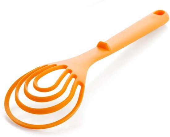 Schneebesen, Pp-kunststoff, Verwendet Für Rührei, Milch, Multifunktionslöffel Orange