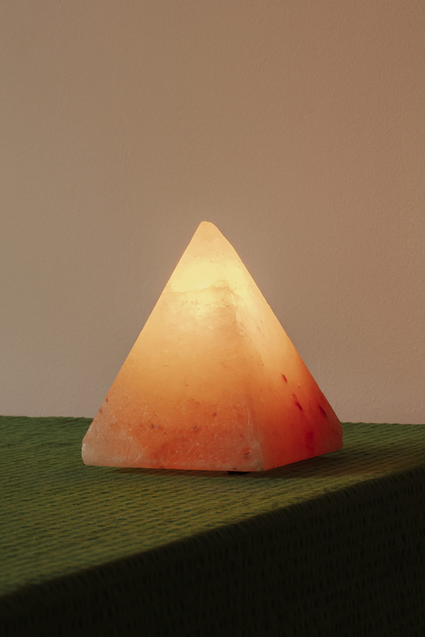 Salzkristalllampe - Pyramide