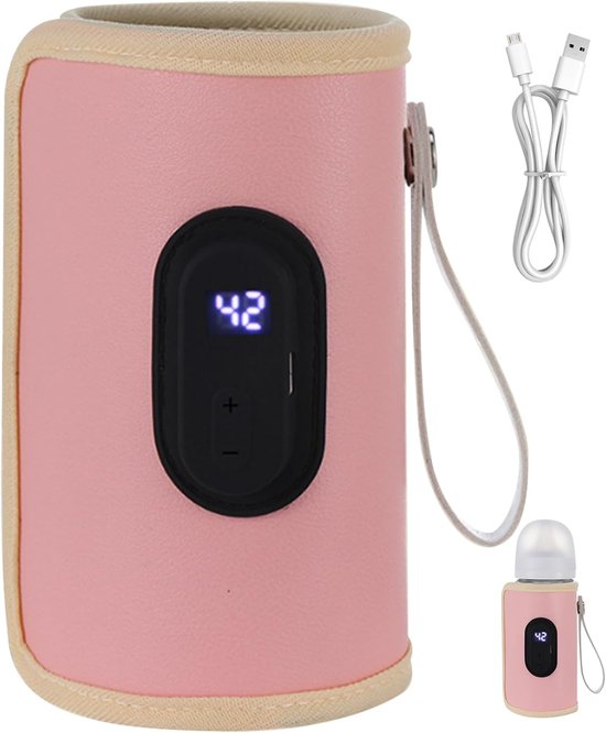Flaschenwärmerhülle Isolierte Reisetasche Universell Tragbarer Flaschenwärmer 18 W Schnellheizung Verstellbare Usb Heizung Für Zuhause Und Unterw