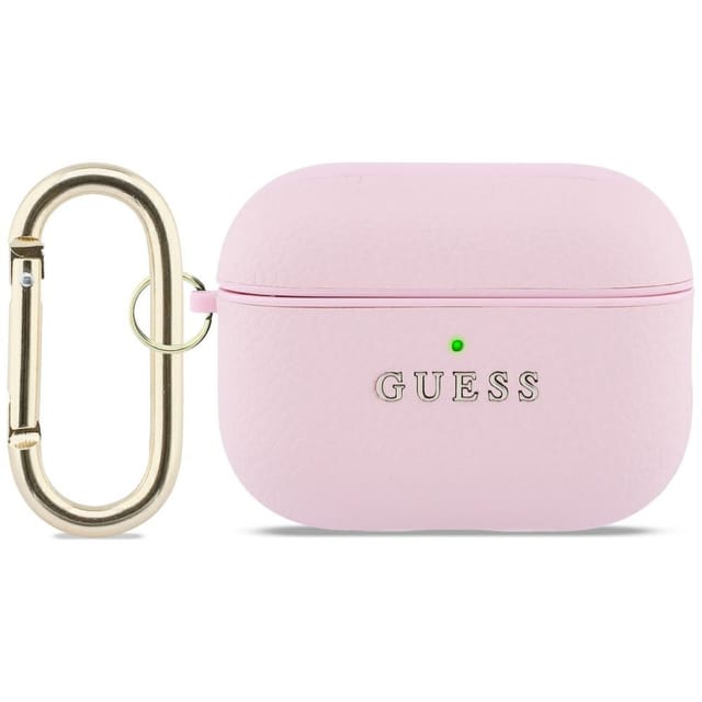 Guess Airpods Pro 3 Hülle Mit Genarbtem Logo Im Klassischen Design, Pink