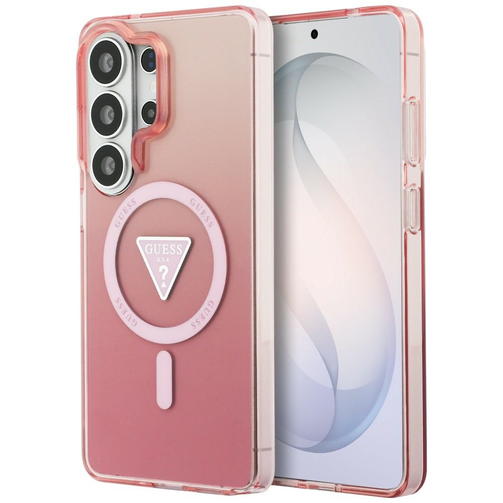 Guess Iml Gradient Triangle Magsafe Hülle Für Samsung Galaxy S26 Ultra Pink