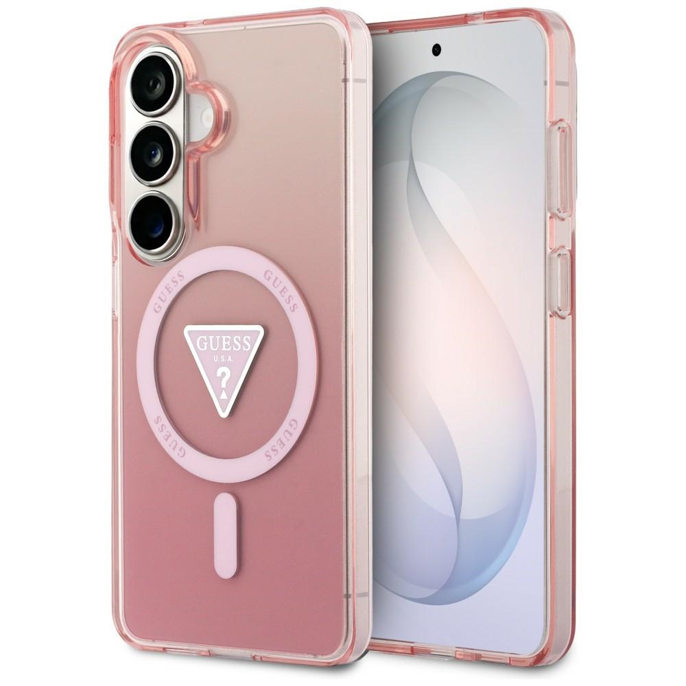 Guess Iml Gradient Triangle Magsafe Hülle Für Samsung Galaxy S26 Pink