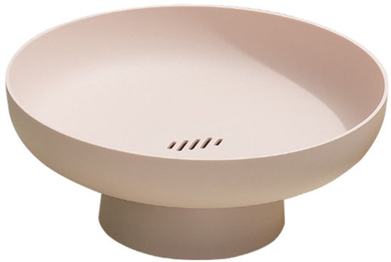 Obstschale Küchenaufbewahrungskorb Organizer 1 Stück Rosa Metall