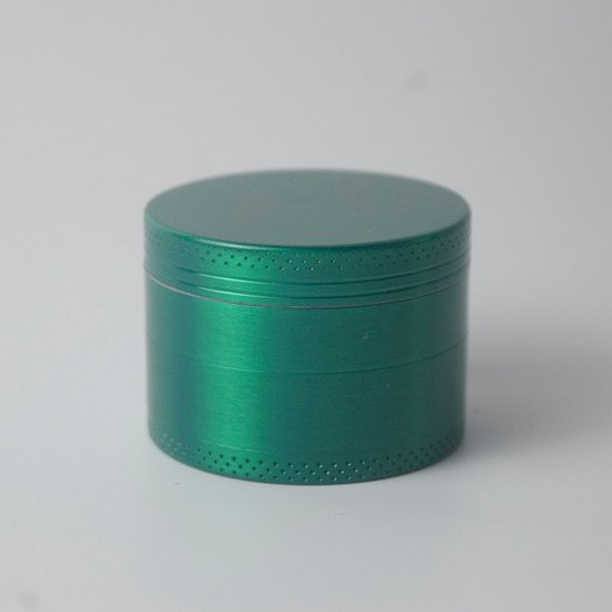 Tragbare Kräutermühle Aus Zinklegierung, Durchmesser 50 Mm Roségold