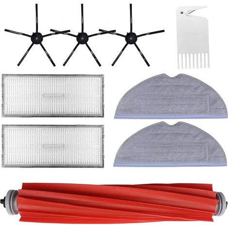 10-teiliges Zubehörset Für S7, Kompatibel Mit Xiaomi Roborock S7 Max, S70, S75, T7, T7s, T7 Plus Und S7 Maxv, Ersatzteile Für Bürstenwalze, Filter Und Seitenbürste