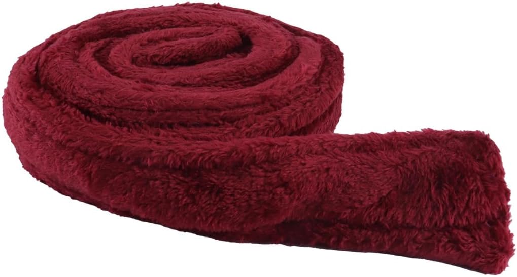 Ersatz-flanellgürtel Für Hotelbademantel, Länge 160–200 Cm, Weich, Atmungsaktiv, Bequem, Rot