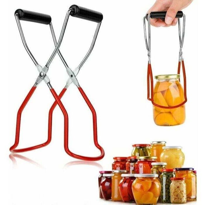 Glasclip – Material: Edelstahl – Rutschfester Griff – Hitzeschutzclip – Geeignet Für Einmachgläser