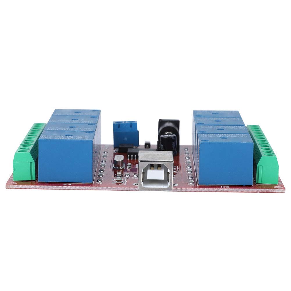 8-kanal-usb-relaismodul, Leiterplatten-steuerschalter Mit Uln2803-treiber, 5 V Dc-eingang, 250 V 10 A Last Für Pc Xp Automatisierungsgerätesteuerung