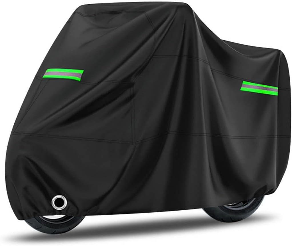 Motorradabdeckung Für Kawasaki Vulcan 1700 Nomad (2009–2017), Regen- Und Sonnenschutz, Geeignet Für Den Innen- Und Außenbereich, Mit Befestigungsösen, Universelle Ganzjahrespassform
