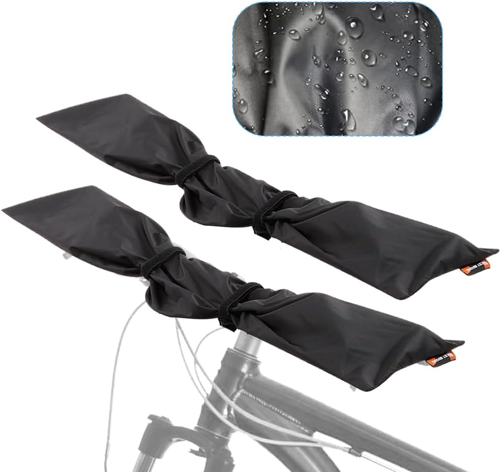 Set Mit 2 Lenkerabdeckungen Für E-bikes, Schutz Vor Regen, Feuchtigkeit, Staub Und Schmutz Beim Transport, Universell Einsetzbar