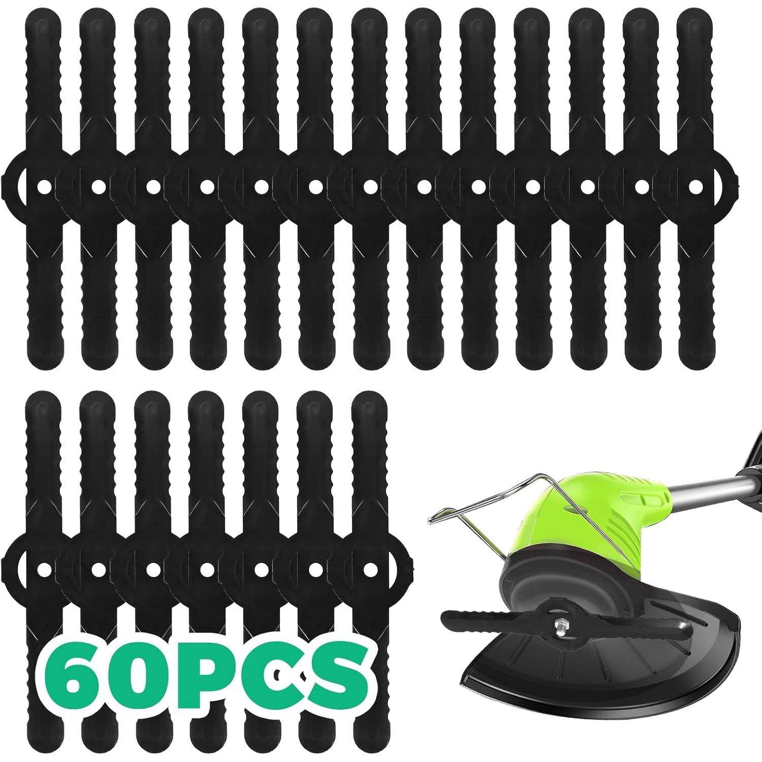 Set Mit 60 Ersatzklingen Für 14 Cm Akku-gartenfreischneider.