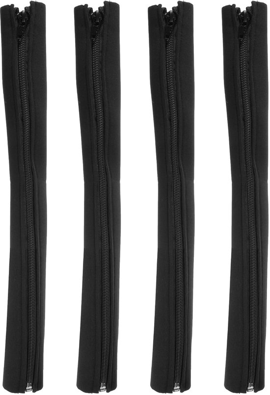 Kabelschutzschlauch 4 Stück 50 X 10 Cm Schwarz Neopren Kabelkanäle Kabelmanagement Kabelummantelung Kabelorganisator Kabelschutz Zuschneidbar Für