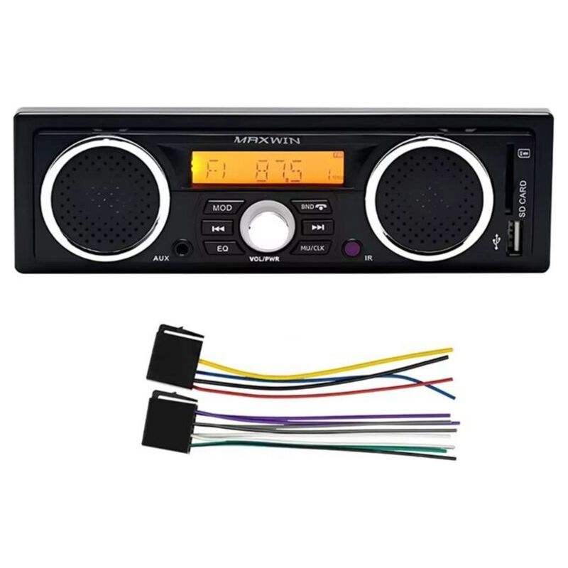 1-din-autoradio Mit Mp3-wiedergabe, Bluetooth, Freisprecheinrichtung Und Stereoanlage