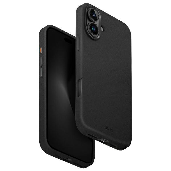Uniq Lyden Iphone 16 Hülle 6,1" Mit Magclick-ladefunktion, Schwarz/dallas Schwarz