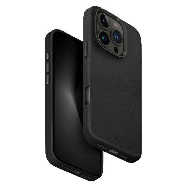 Uniq Lyden Hülle Für Iphone 16 Pro Max (6,9 Zoll) Mit Magclick-ladefunktion, Schwarz/dallas Schwarz