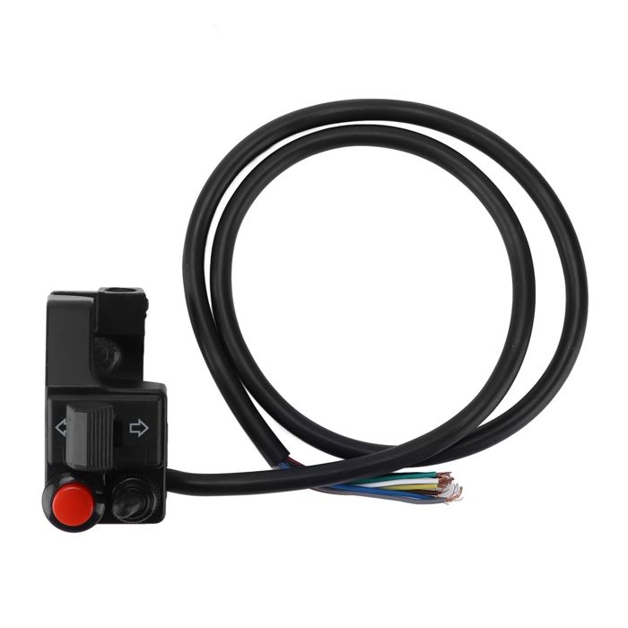 22-mm-motorradlenker Links, 7/8-zoll-lenker, 3-in-1-schalter Für Hupe, Blinker Und Fern-/abblendlicht