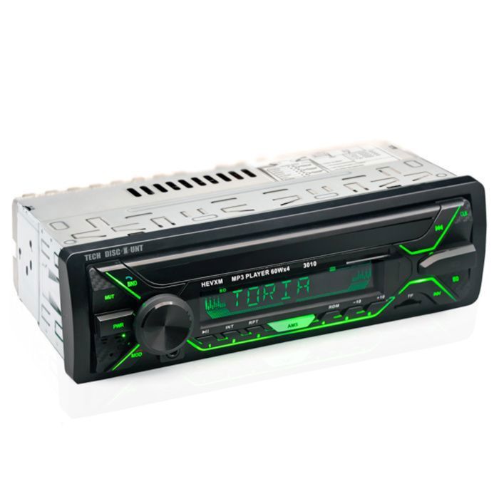 Bluetooth-autoradio-stereoanlage, 60 W X 4, Mp3-player, Freisprechfunktion, Unterstützt Usb-, Sd-, Tf- Und Aux-schnittstellen, Inklusive Fernbedienung.