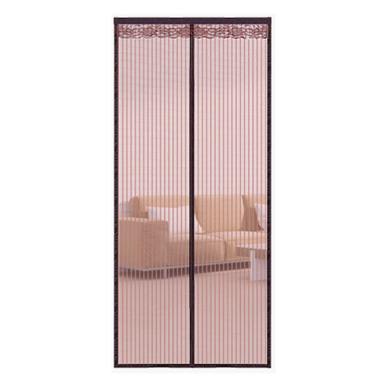 Magnetisches Moskitonetz 40 X 82 Zoll, Moskitonetz Aus Gaze, Sommervorhang, Lochfreies Moskitonetz, Lichtdurchlässiges Und Atmungsaktives Insektenschutzgitter, Heimdekoration