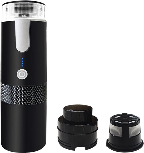 Tragbare Kaffeemaschine 170 Ml Usb Aufladbar Schwarz