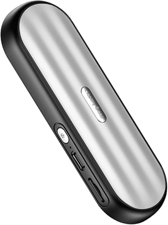 Schlaf-lautsprecher – Bluetooth-lautsprecher Für Unter Das Kissen – Knochenleitung – Weißes Rauschen – 30 Stunden Wiedergabezeit – Schwarz