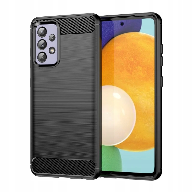 Carbon-hülle Für Samsung A52 5g + 9h-schutzglas