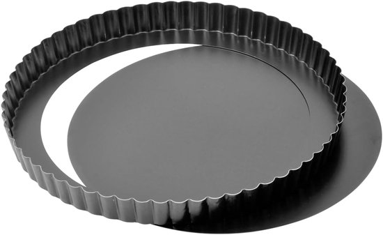 Original Classic Tarteform Mit Herausnehmbarem Boden 24 X 2 5 Cm Quicheform Mit Antihaftbeschichtung Herausnehmbarem Boden Servierfertig Bräunung