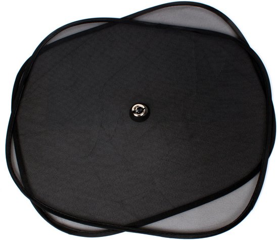 Autoteile 2 Dreilagige Seitensonnenschutzblenden Schwarz Mikroperforiert Faltbar 44 X 36 Cm Schützt Den Fahrzeuginnenraum Vor Sonneneinstrahlung 100