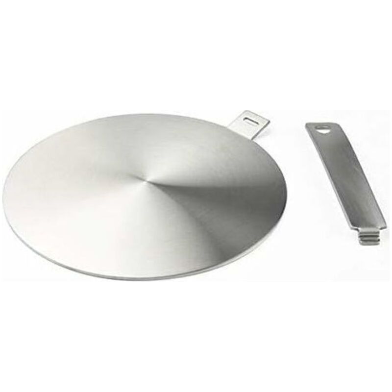 Lablanc – Induktionsadapter, Konverterscheibe Für Induktionskochfelder, Wärmeverteilungsplatte Mit Abnehmbarem Griff Und Sockel, 20 Cm