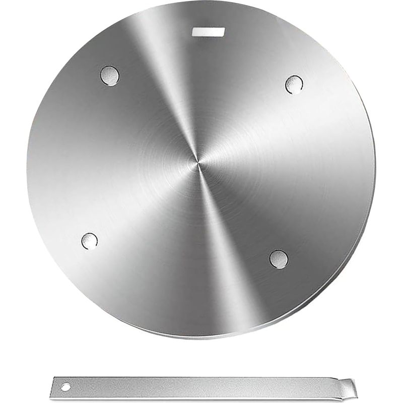24 Cm Induktionsadapterplatte Aus Stahl, Universaladapter Für Mokkakanne Und -pfannen, Geeignet Für Alle Arten Von Induktionskochfeldern