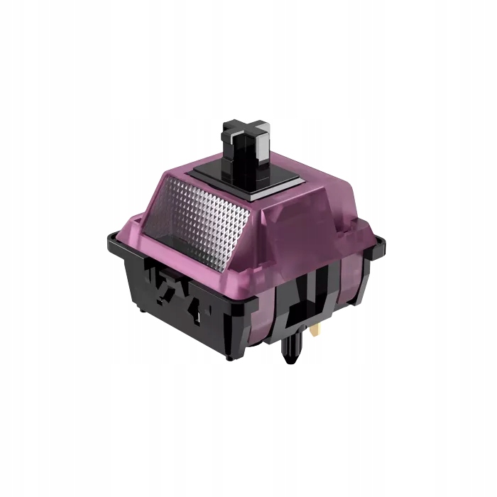 Durock Black Lotus Schalter (1 Stück) Für Geschmierte Mechanische Tastaturen