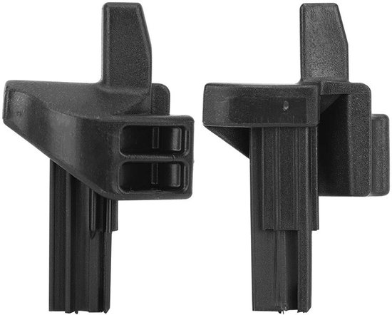 Dailygoody Hutablagenclip Hutablagenzubehör Langlebig Schwarz Fahrzeugspezifisch Passend Für W169 A Klasse Und W245 B Klasse 2 Stück