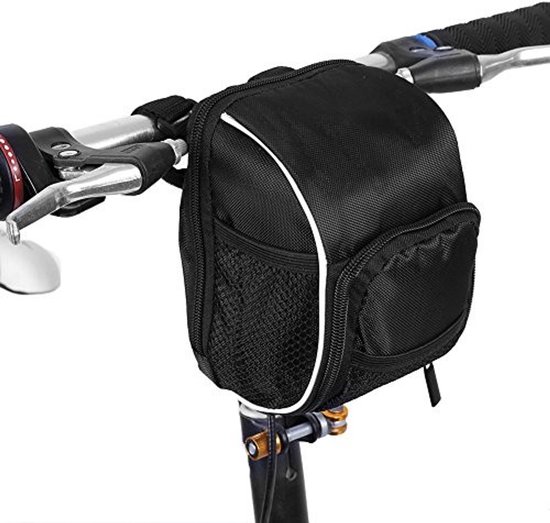 Golden Crown Wasserdichte Multifunktions Fahrradlenkertasche Fahrradtasche Reflektierend Und Wasserdicht Schwarz Geräumige Tasche Für …