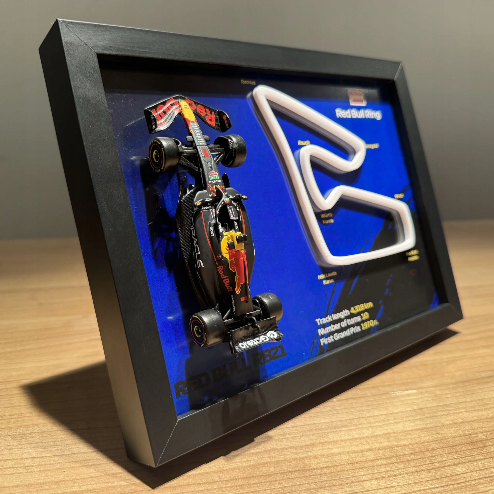 Rahmen Mit Einem Red Bull F1-rennwagen - Red Bull Ring 77243