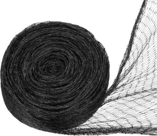 Gartenschutznetz 13x33ft Schwarz Vogelschutznetz & Wildabwehrnetz Für Pflanzen, Obstbäume Und Hühnerstall