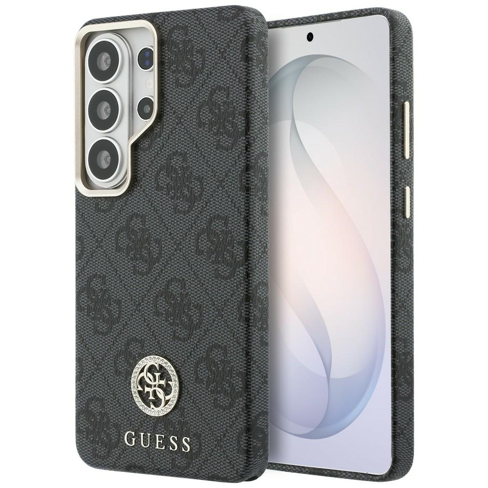 Guess 4g Strass-rundlogo Magsafe Hülle Für Samsung Galaxy S26 Ultra Schwarz