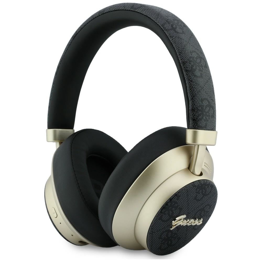 Guess Bluetooth Enc 4g Gold Script Metal Black Over-ear-kopfhörer