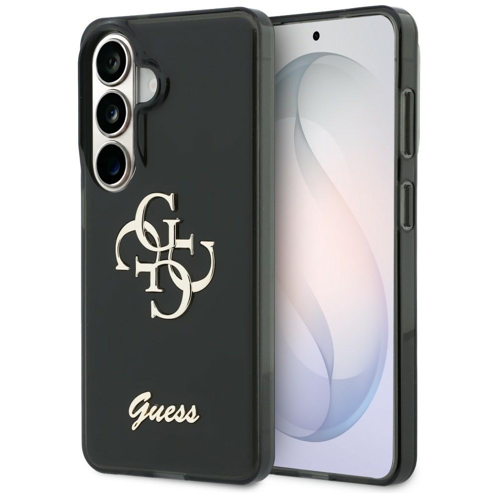 Guess Iml Big Metal 4g Script Hülle Für Samsung Galaxy S26 Schwarz