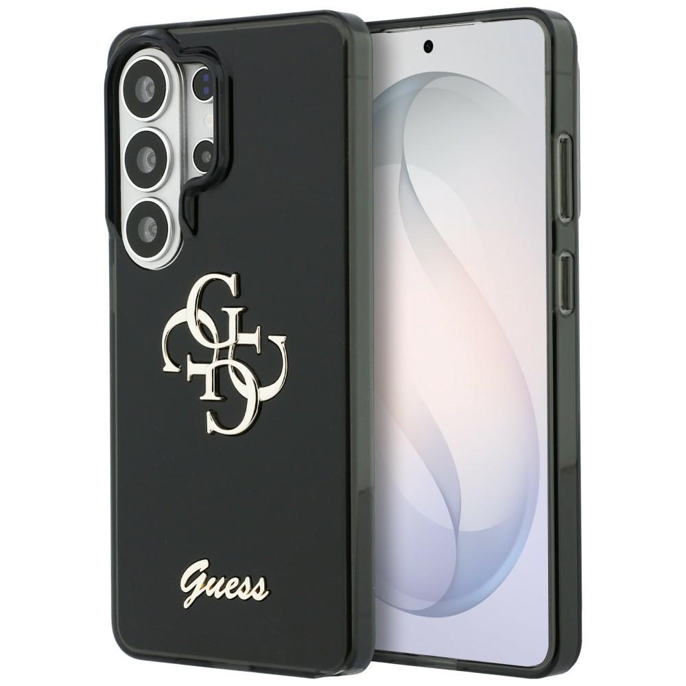 Guess Iml Big Metal 4g Script Hülle Für Samsung Galaxy S26 Ultra, Schwarz