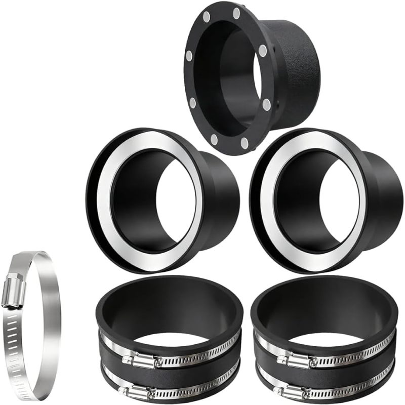 6-teiliges Magnetset, Magnetische Kunststoffteile, Magnetverbinder Für Staubabsaugung, Kupplung, Stahlring, Empfänger, Magnetverbinder
